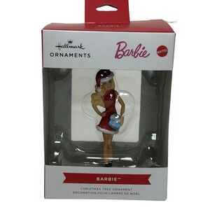 Hallmark Barbie Santa Christmas Ornament, Gifts for Barbie Fans